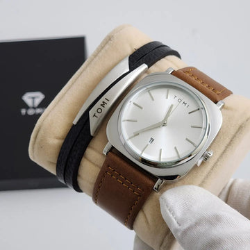 TOMI T-084 Business Watch With Bracelet