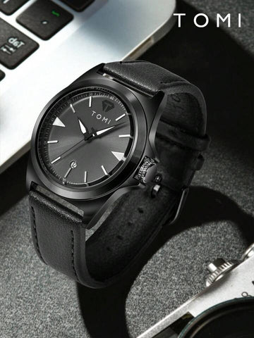TOMI T-041  Premium Men’s Business Quartz Date Watch